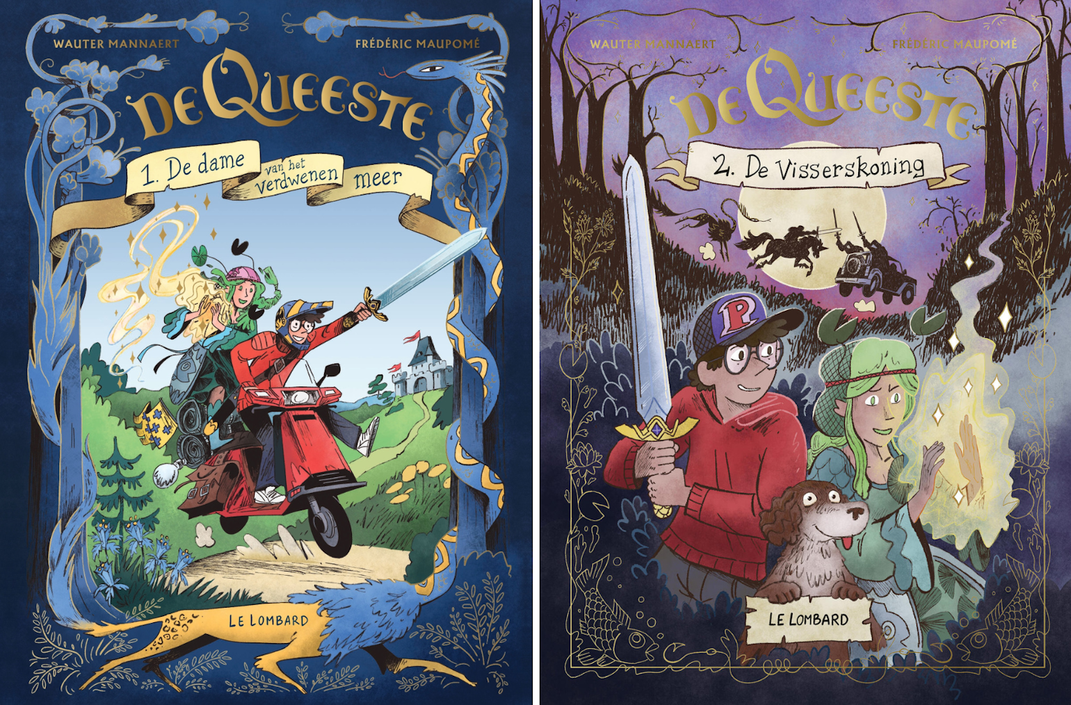 Covers 'The Quest', part 1 and 2