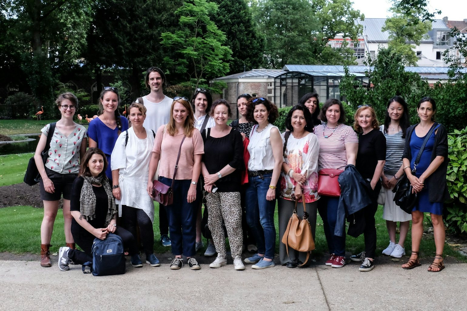 A group picture at the Zoo. Photo © Sonia Goicochea.