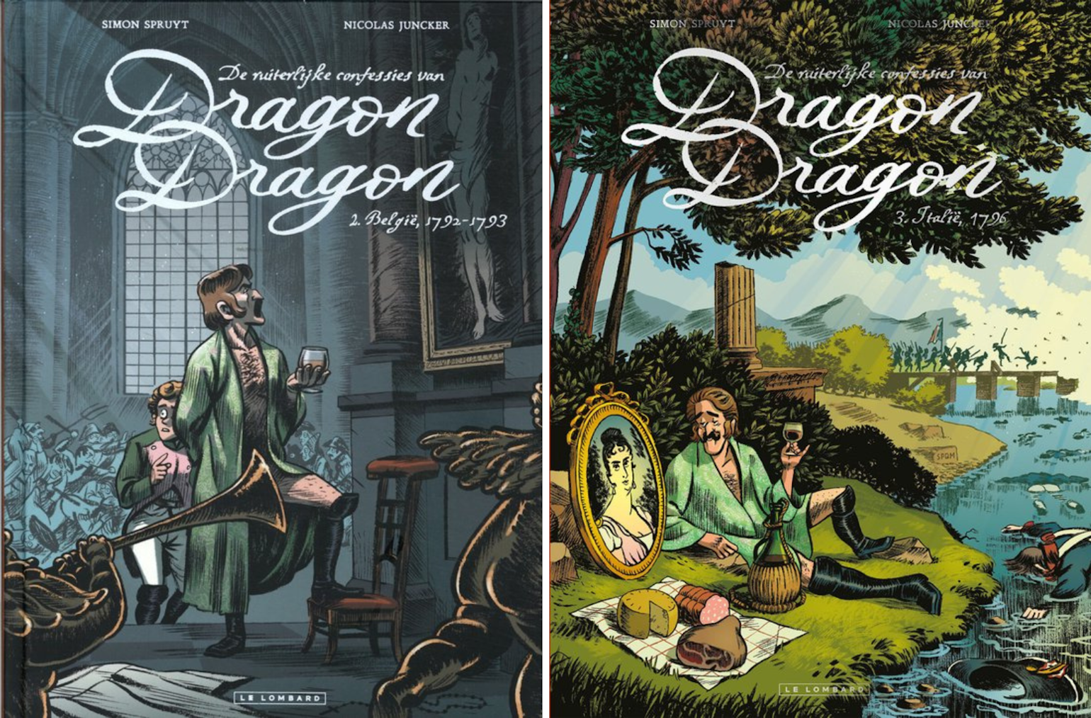 Covers 'Belgium, 1792-1793' and 'Italy, 1796'