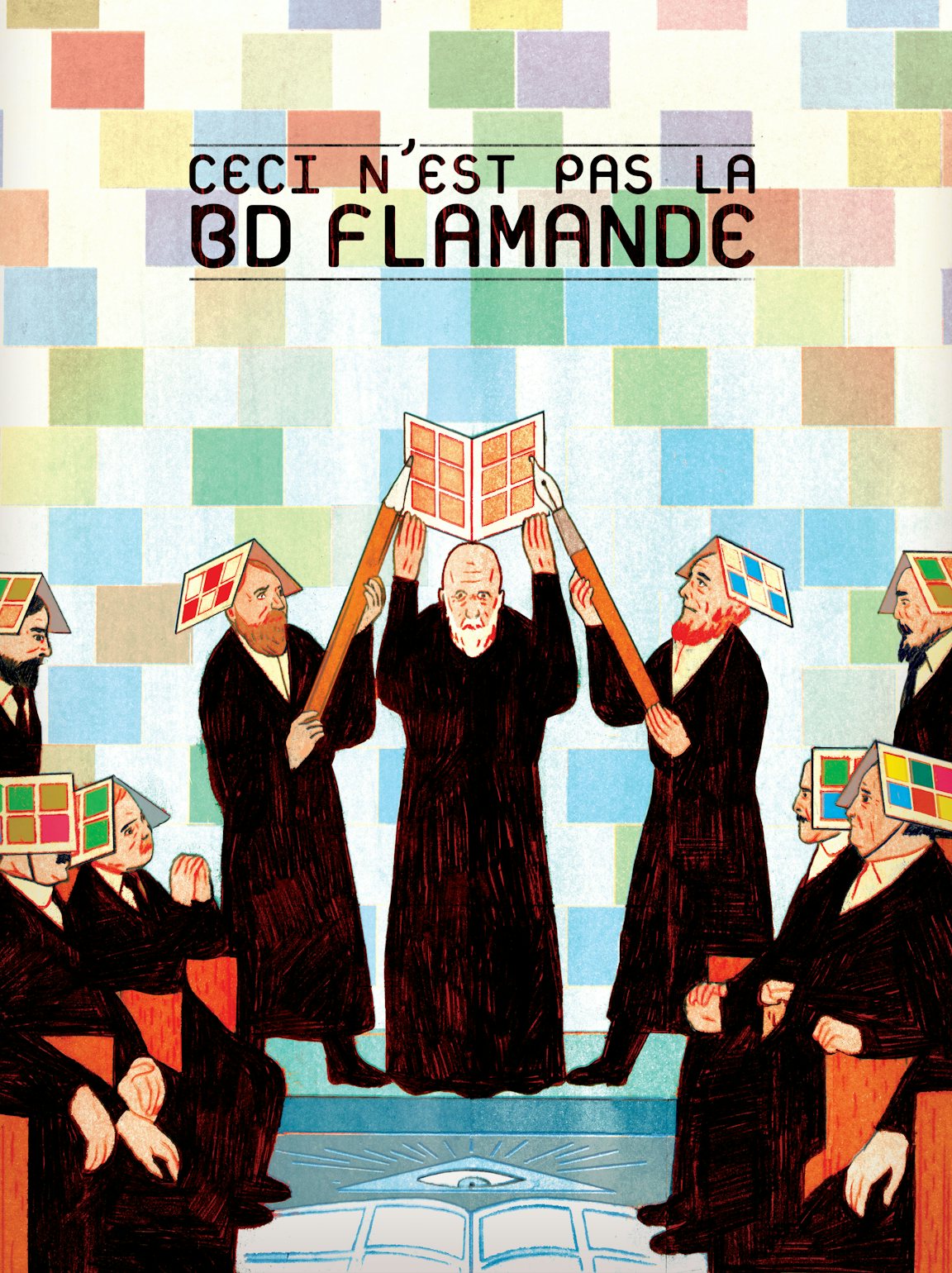 Poster Ceci n'est pas la BD flamander