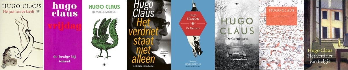 Covers selection Hugo Claus