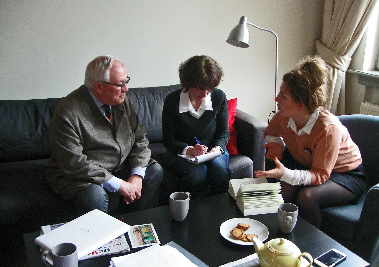 Philippe Noble, Emmanuelle Tardif and Lize Spit