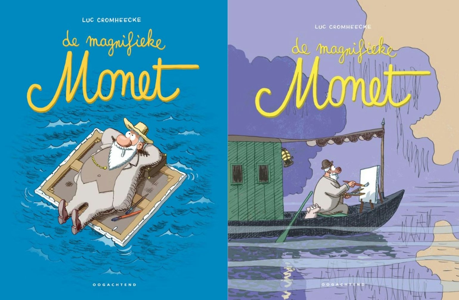 Covers 'The Magnificent Monet: part 1: Etretat' and 'Part 2: Giverny'
