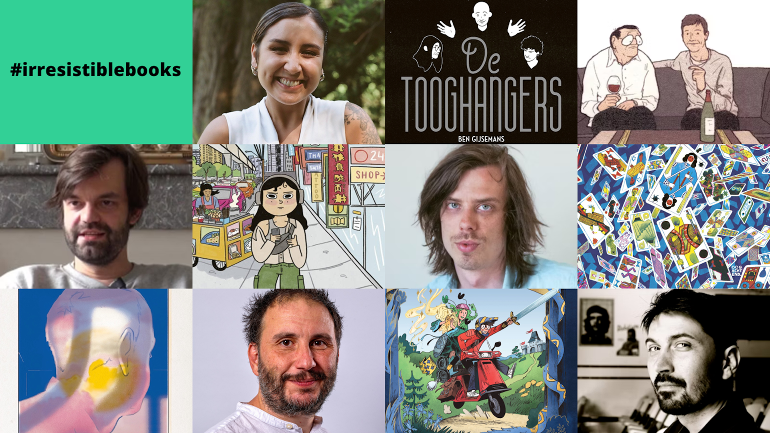 Collage graphic novels