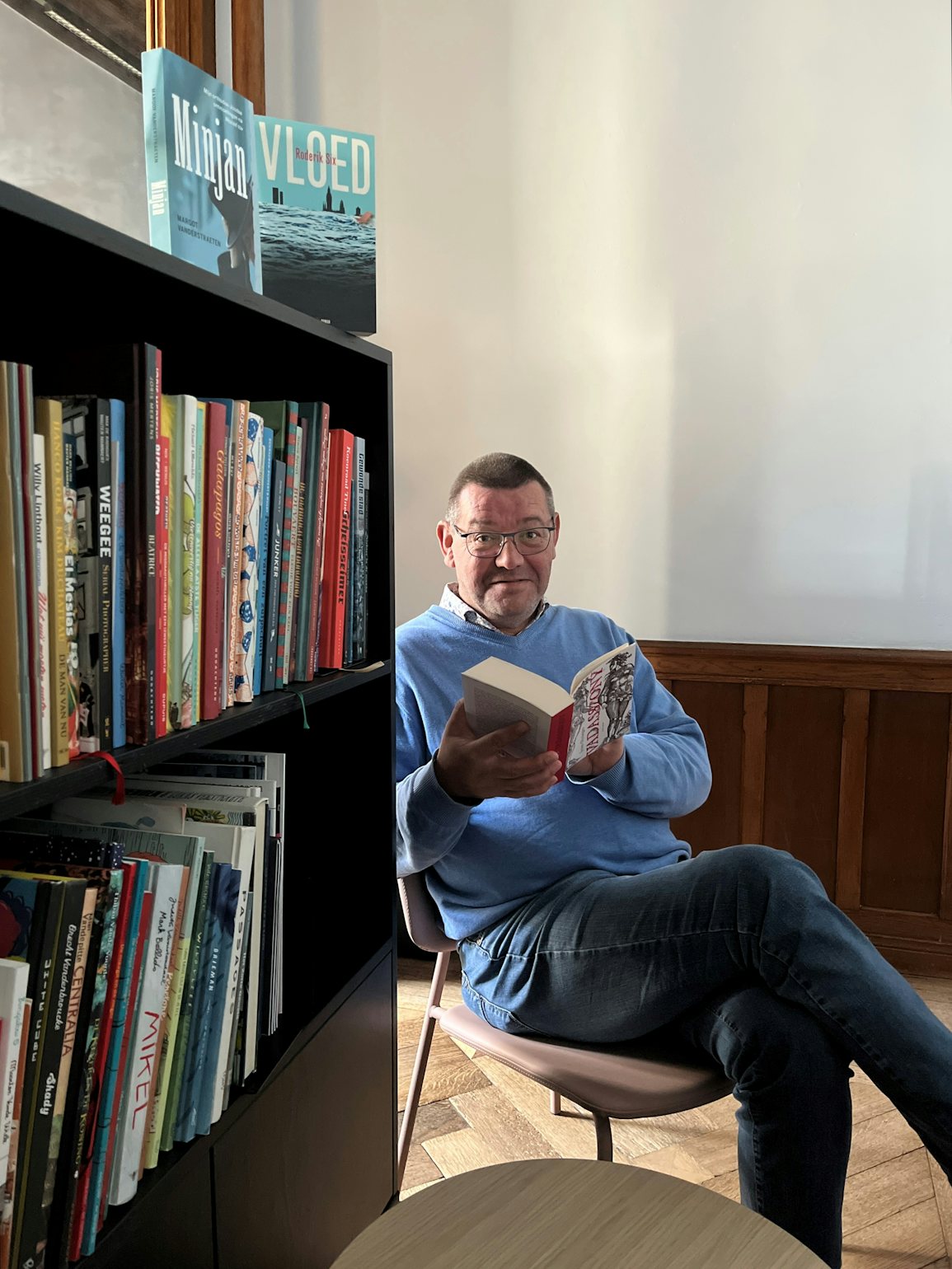 Patrick Peeters reading Hungarian translation