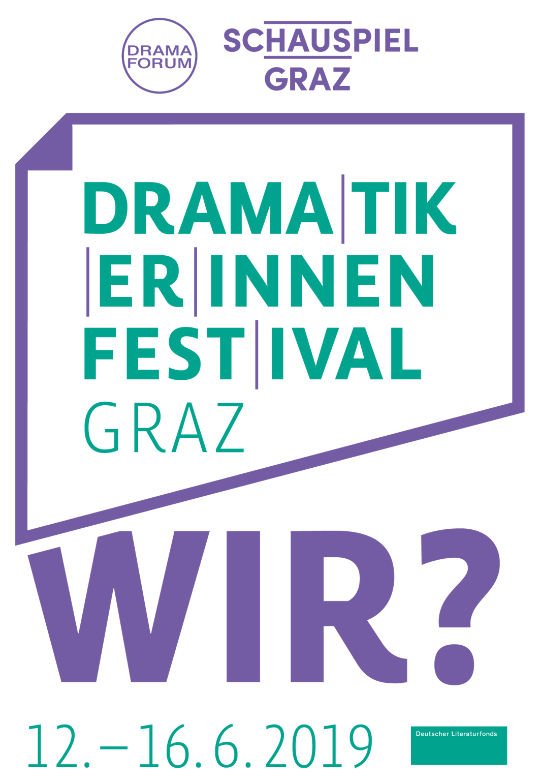 Dramatikerinnenfestival 2019 - poster