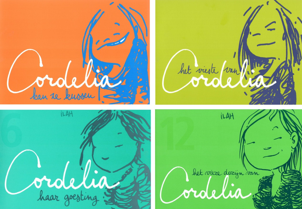 Covers of different Cordelia titles